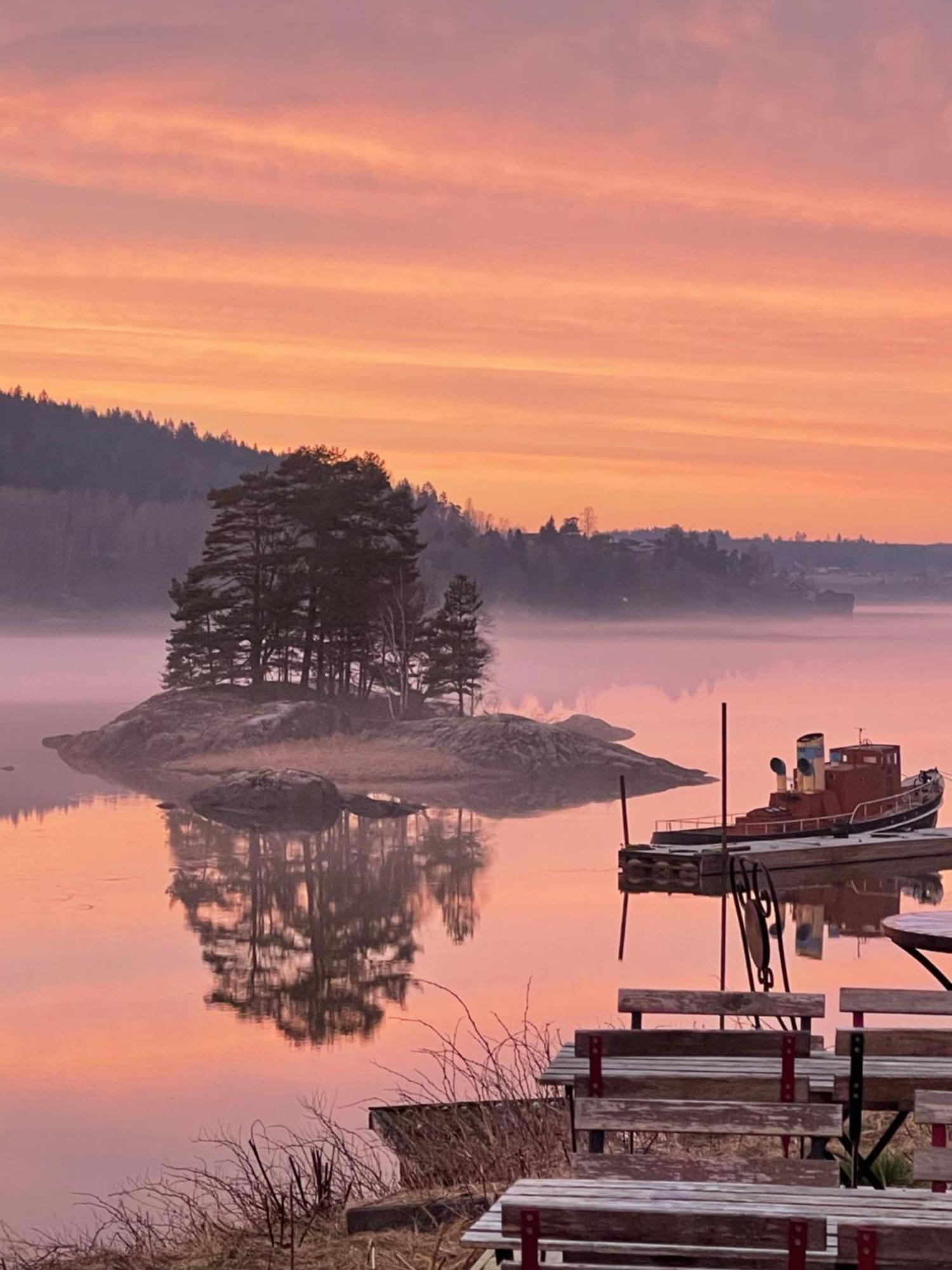Hyttelaven Pa Furuholmen Sarpsborg Εξωτερικό φωτογραφία