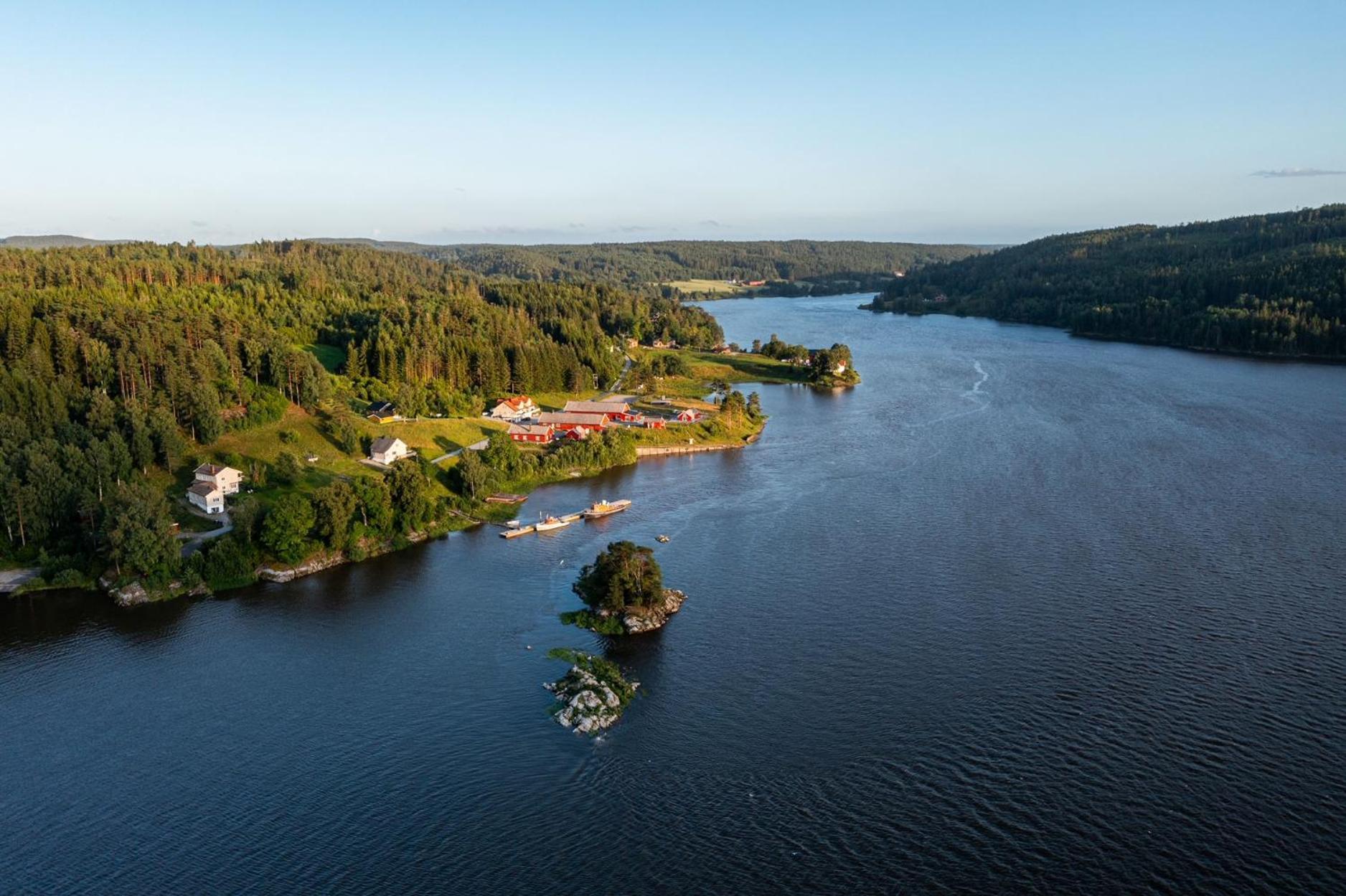 Hyttelaven Pa Furuholmen Sarpsborg Εξωτερικό φωτογραφία